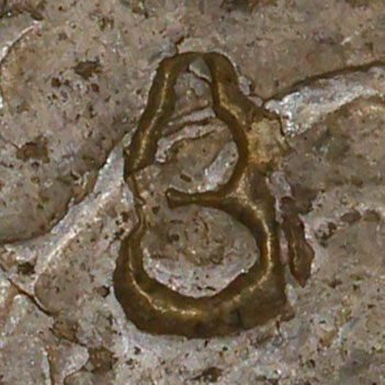 幺 - Seal script for 幺 - yāo - one; tiny, small