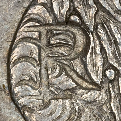 R - — - Latin letter R (chopmark)