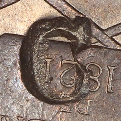English letter C, or possibly backwards English letter G