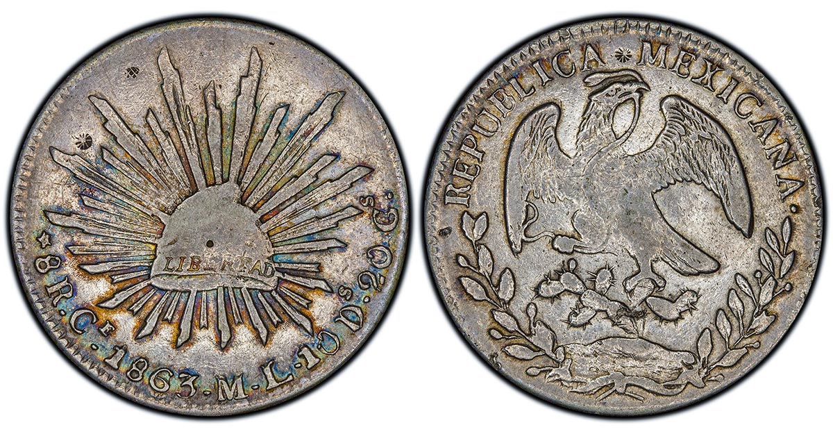 1863-Ce ML, Real de Catorce mint